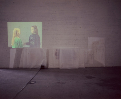 "Self-portrait as Sara And Lila"